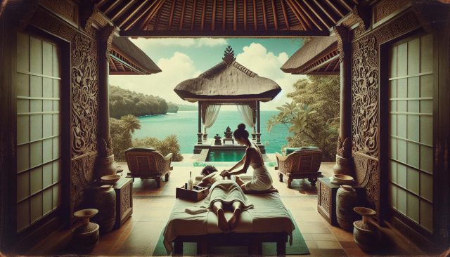 Bali spas for couples artistic image