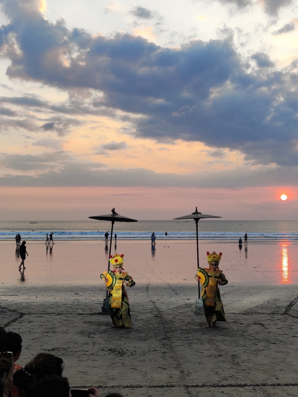 Balinese Dance on the beach