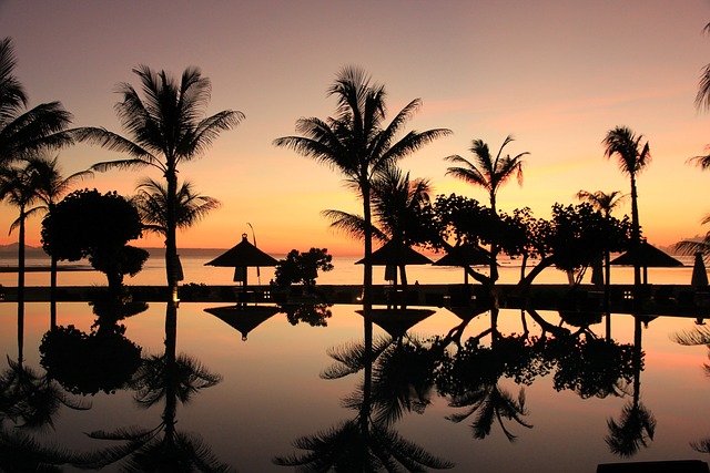 Bali weather November Sunset
