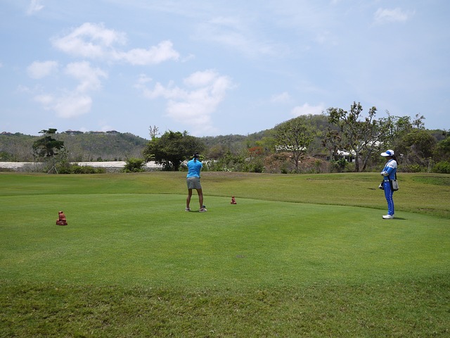 golfing in Bali