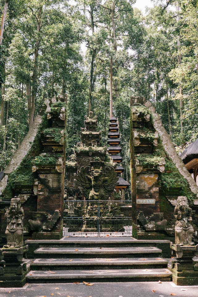 Unique Bali travel sites jungle temple