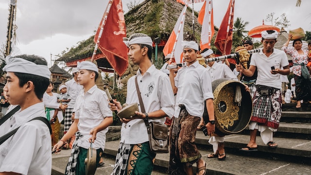 Bali Galungan & Kuningan procession